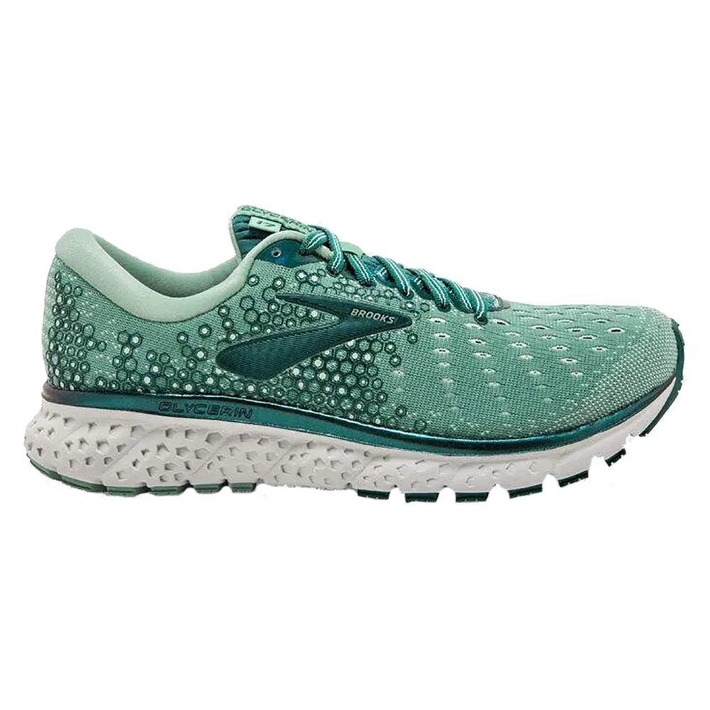 Brooks Glycerin 17 Green Womens Running Shoes