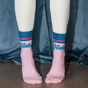 Bubblegum Pilates - Crew Grip Socks (Barre / Pilates)