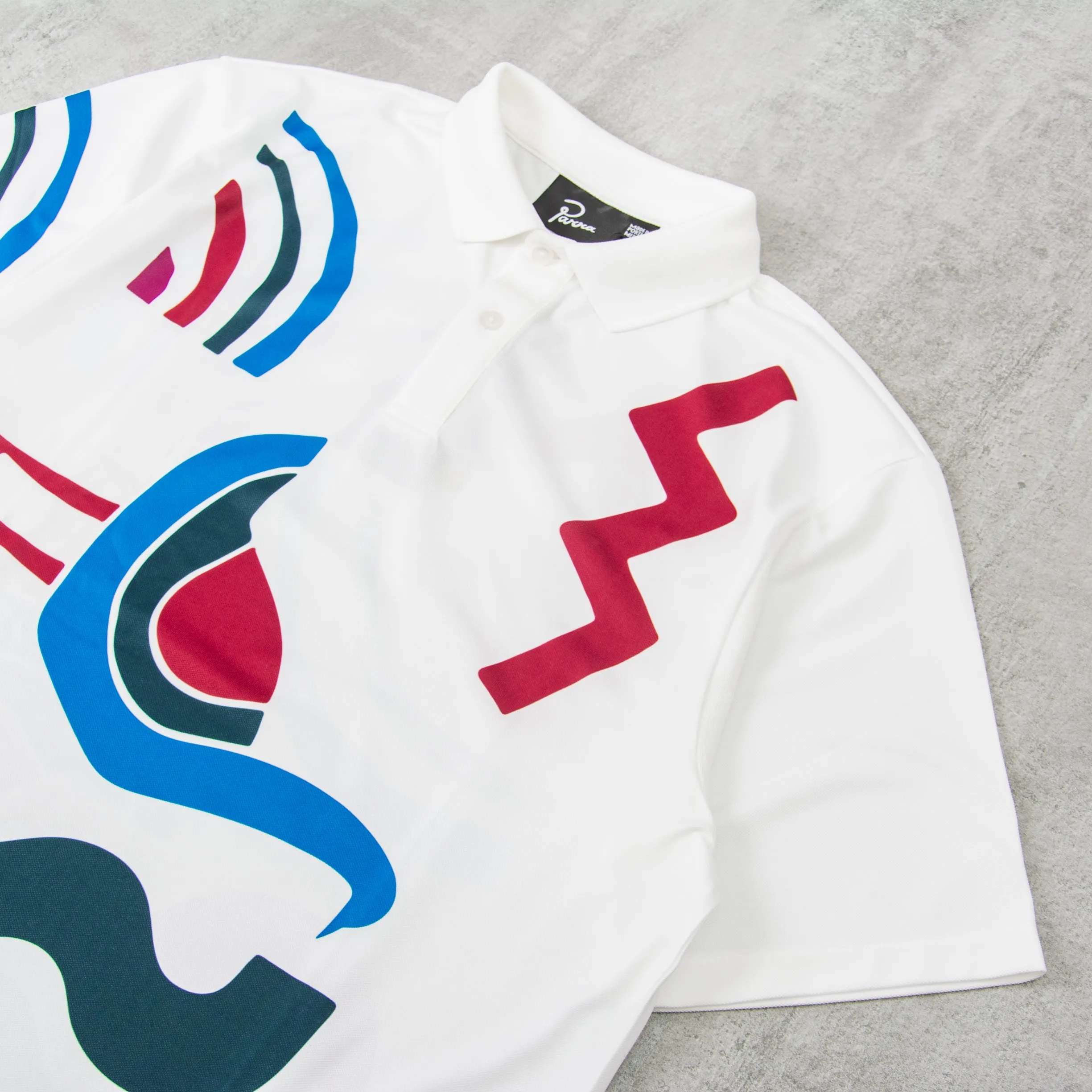 By Parra Tennis Anyone Polo Shirt - White