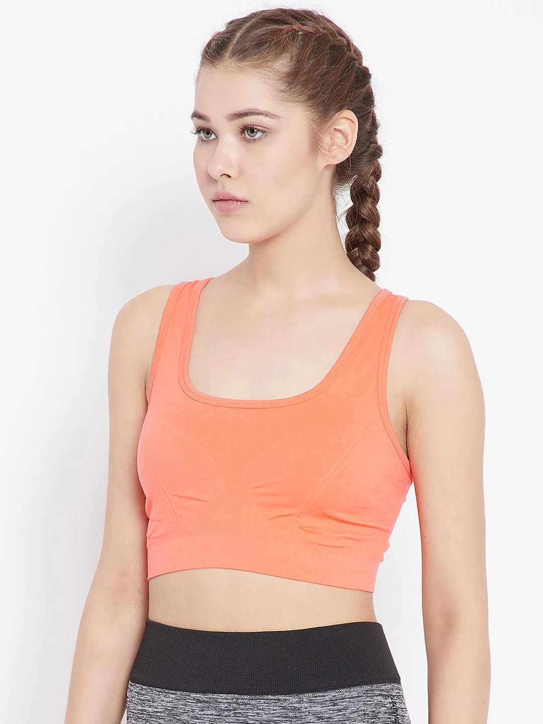 C9 Airwear seamless Women's Sports Bra - Nude