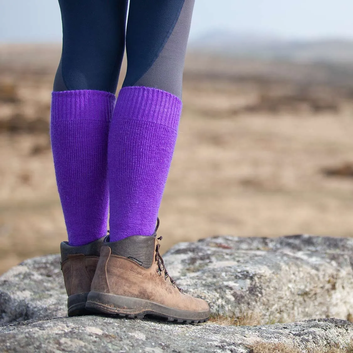 Cairngorm Mohair Long Boot Sock