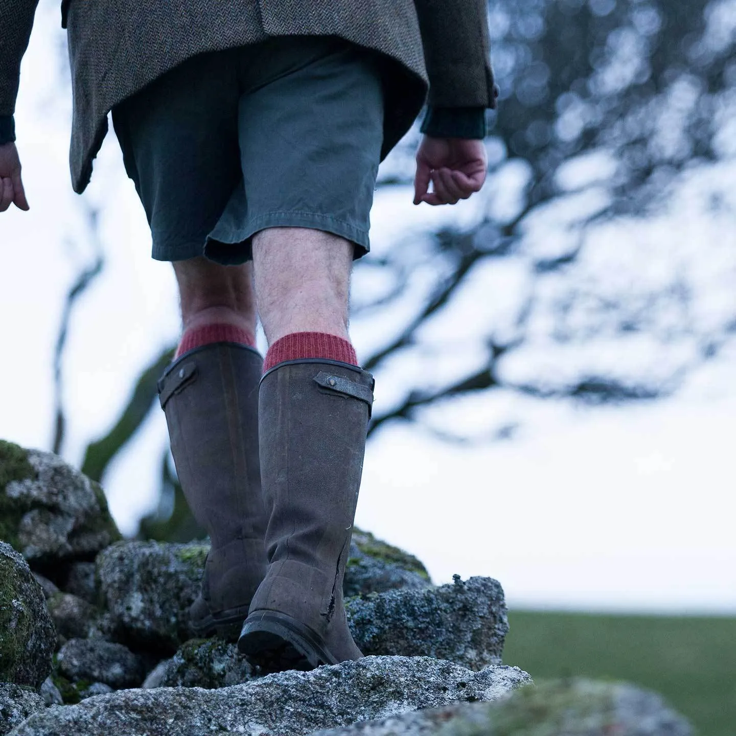 Cairngorm Mohair Long Boot Sock