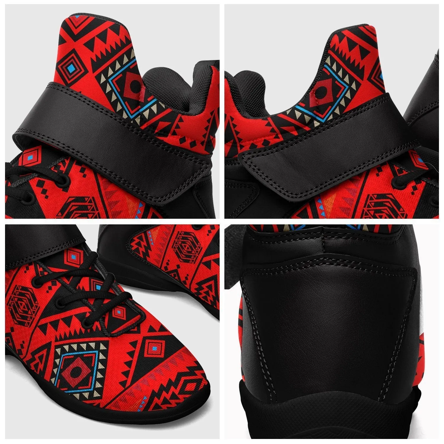 California Coast Mask Ipottaa Basketball / Sport High Top Shoes - Black Sole