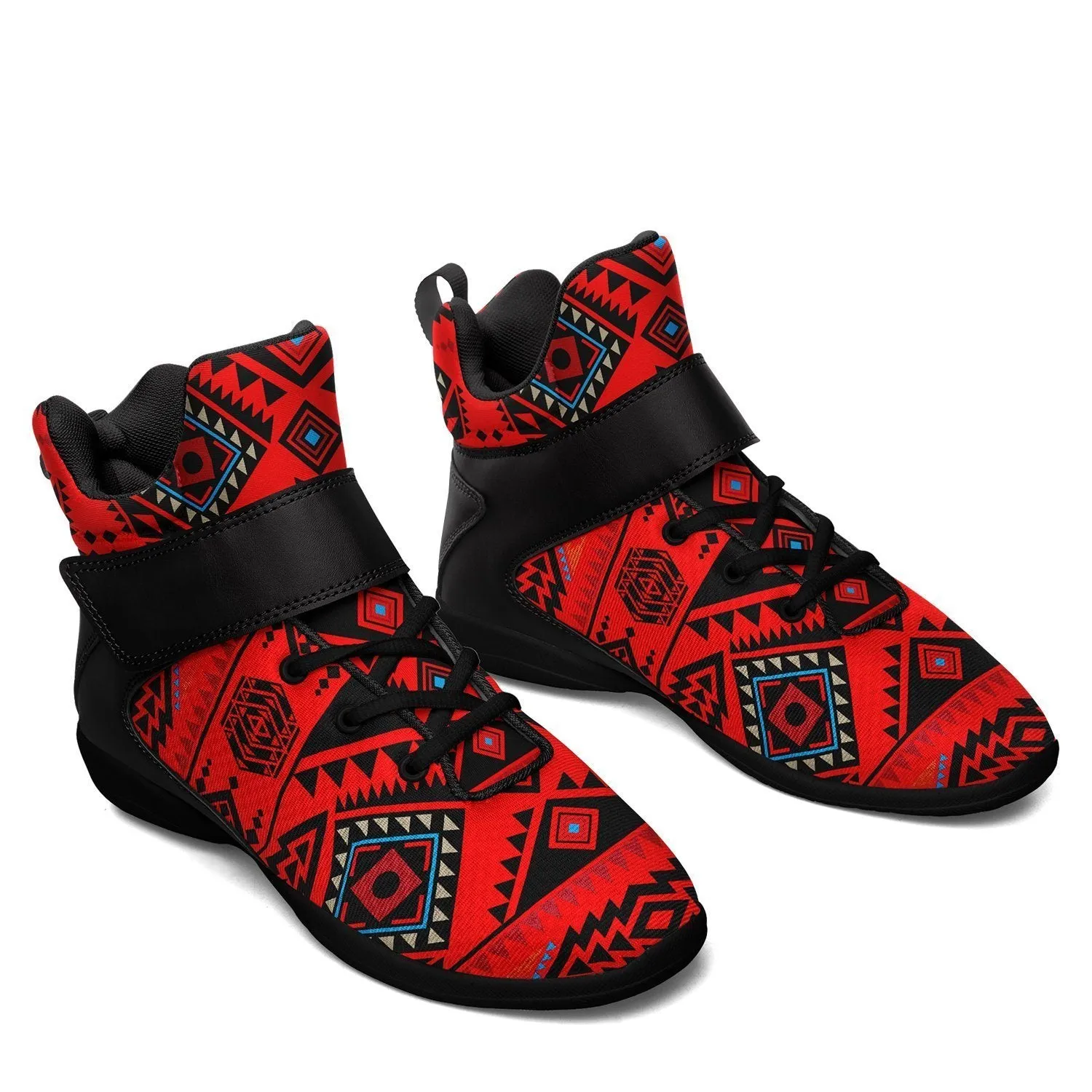 California Coast Mask Ipottaa Basketball / Sport High Top Shoes - Black Sole