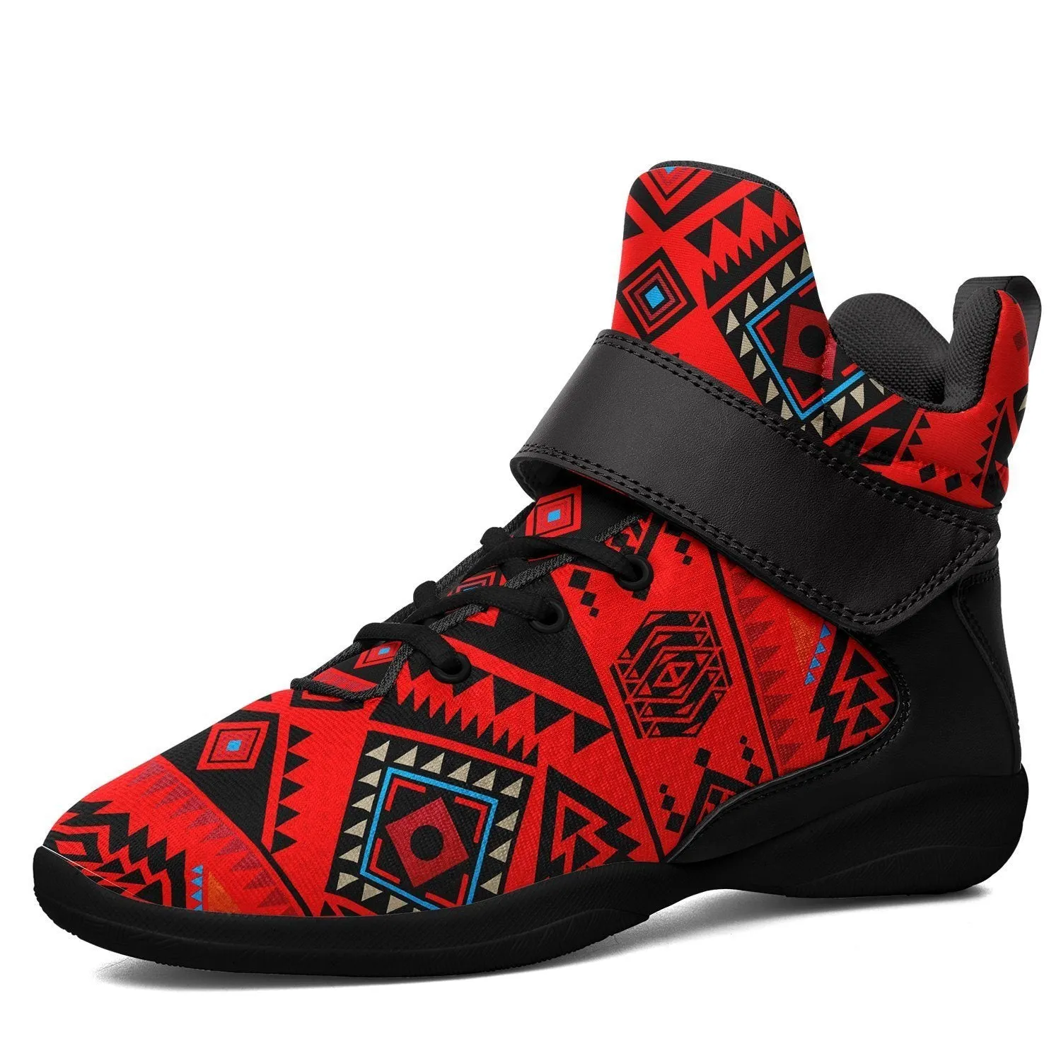 California Coast Mask Ipottaa Basketball / Sport High Top Shoes - Black Sole