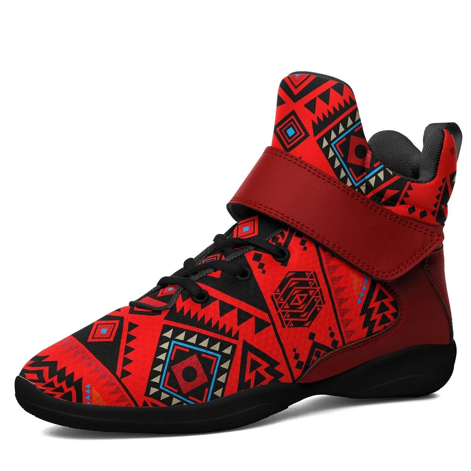 California Coast Mask Ipottaa Basketball / Sport High Top Shoes - Black Sole