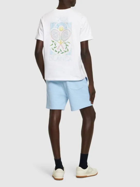 Casablanca   Tennis Pastelle printed t-shirt 