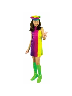 Child's 60's Go Go Girl Costume