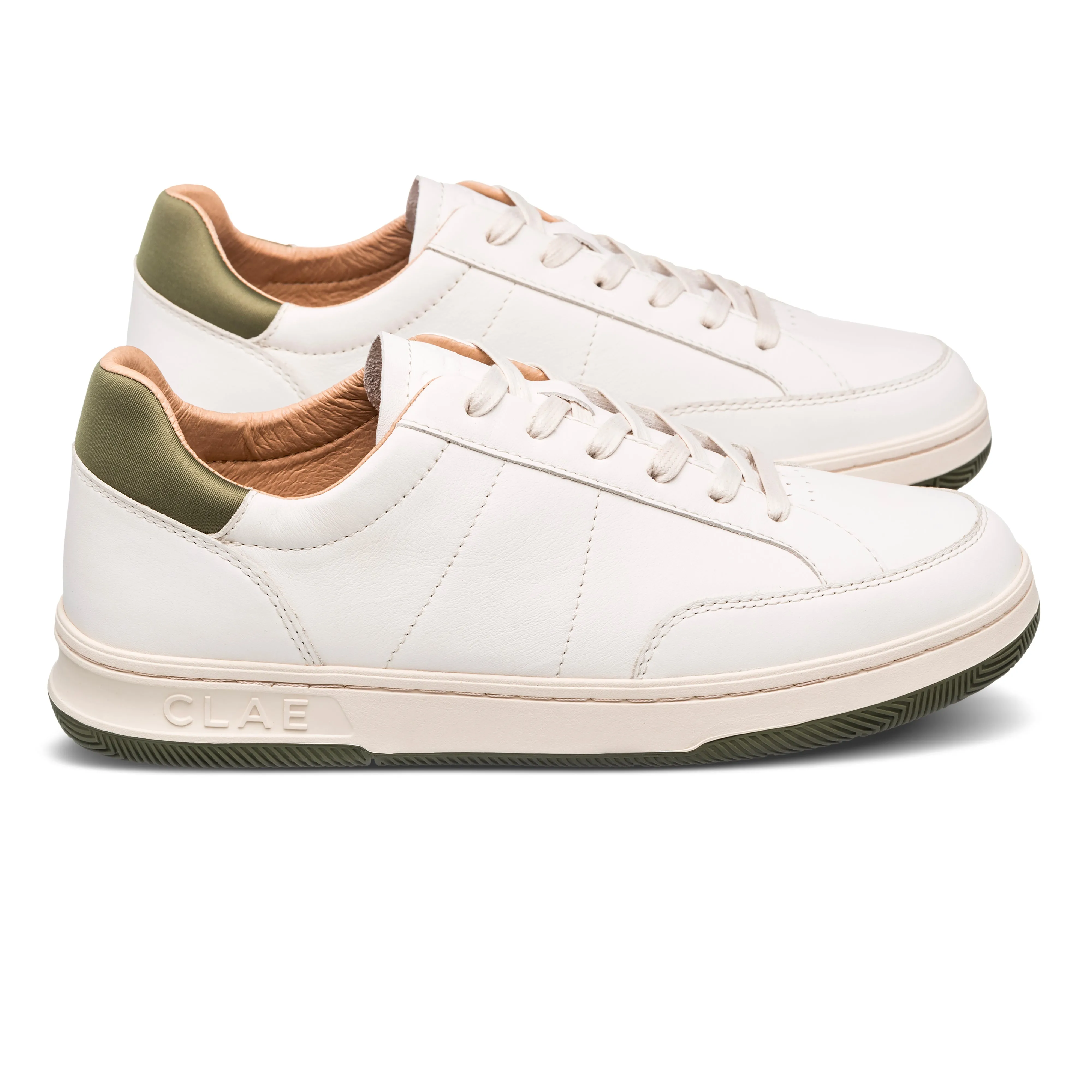 CLAE Monroe Leather Court Sneakers