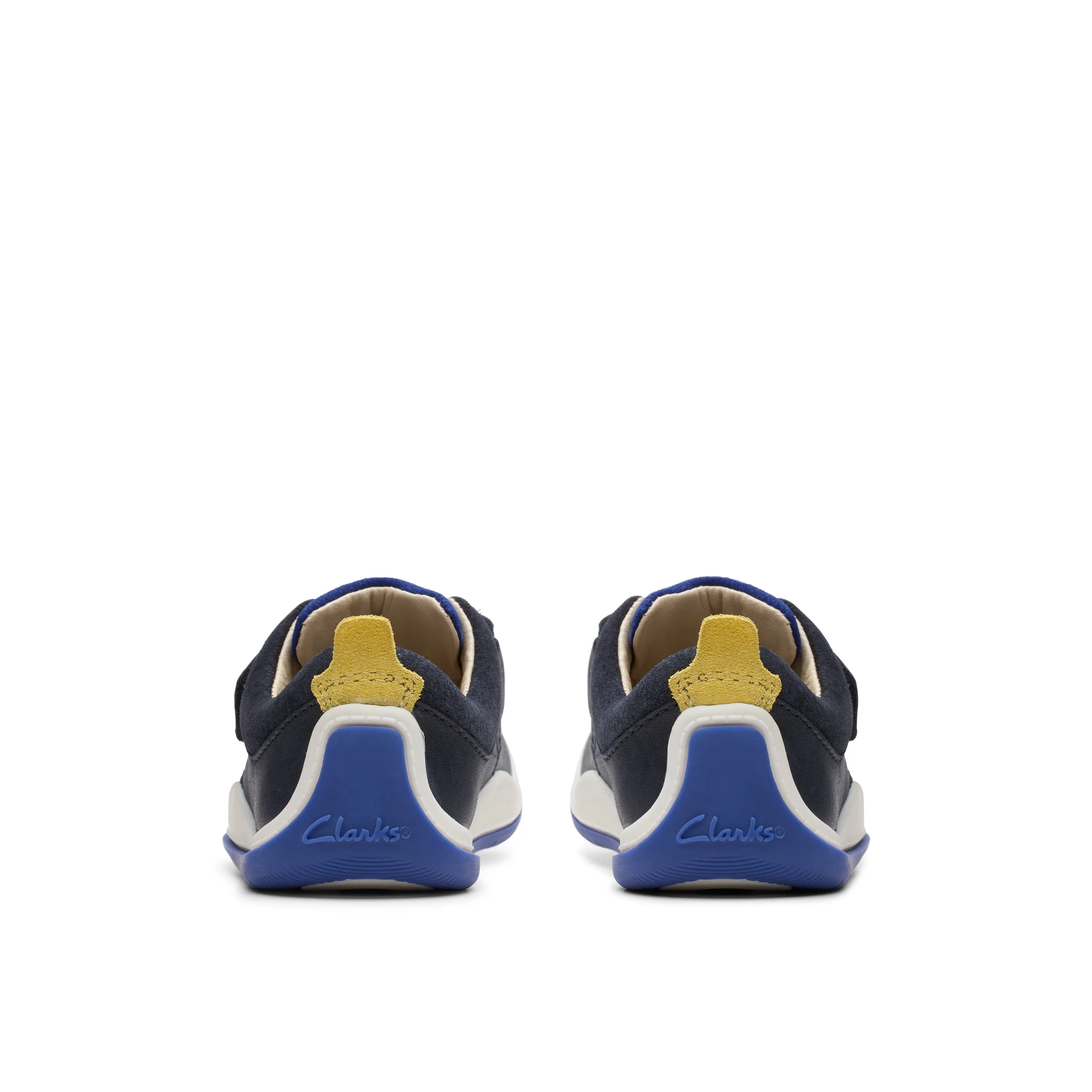 Clarks Roller Fun T Boys Navy First Shoes