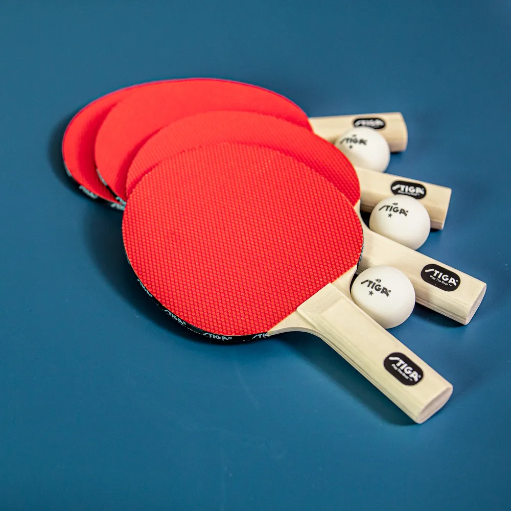 Classic 4 Player Table Tennis Racket Set