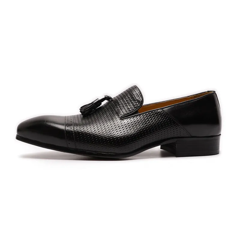 Classic Tassel Leather Men Loafers Shoes