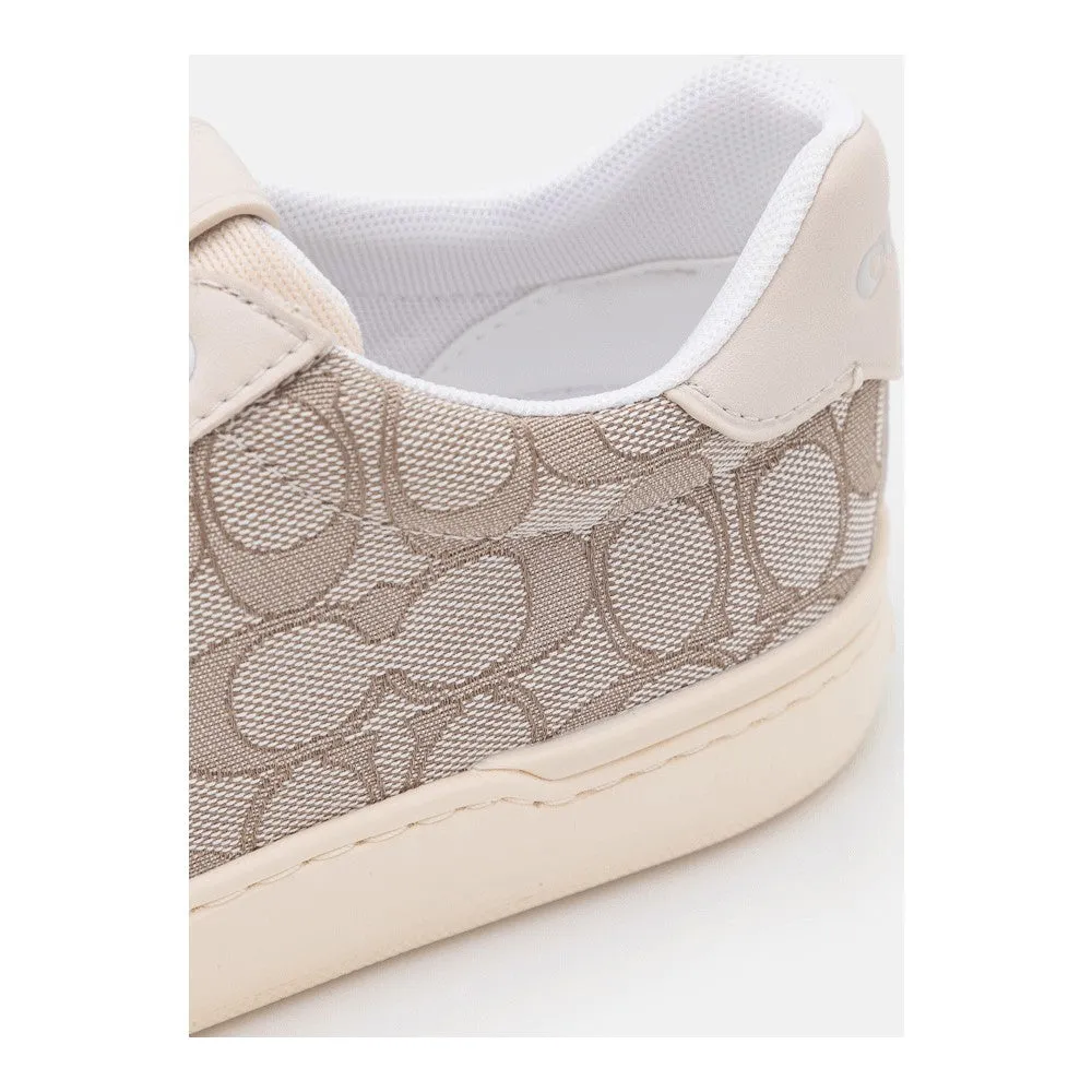 Coach Jacquard sneakers, stone/chalk