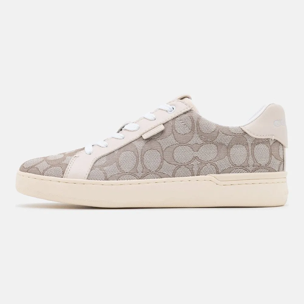 Coach Jacquard sneakers, stone/chalk