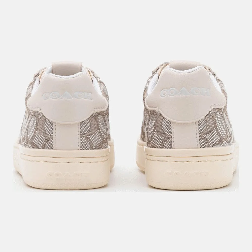 Coach Jacquard sneakers, stone/chalk