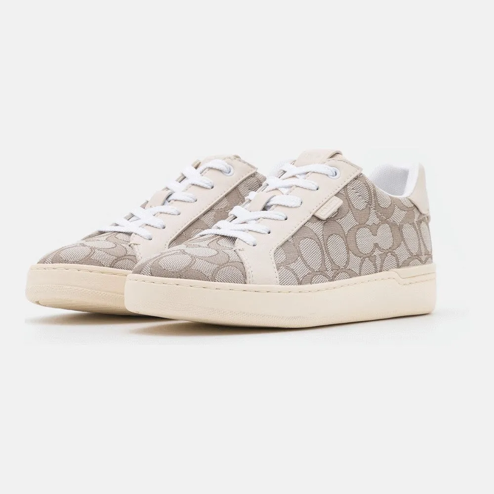 Coach Jacquard sneakers, stone/chalk