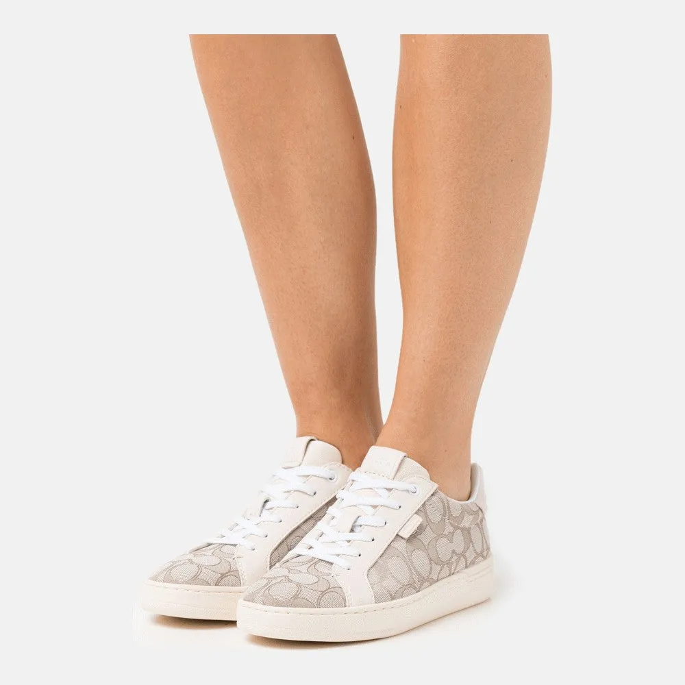 Coach Jacquard sneakers, stone/chalk