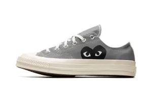 COMME DES GARÇONS PLAY CONVERSE CHUCK TAYLOR LOW STEEL GREY