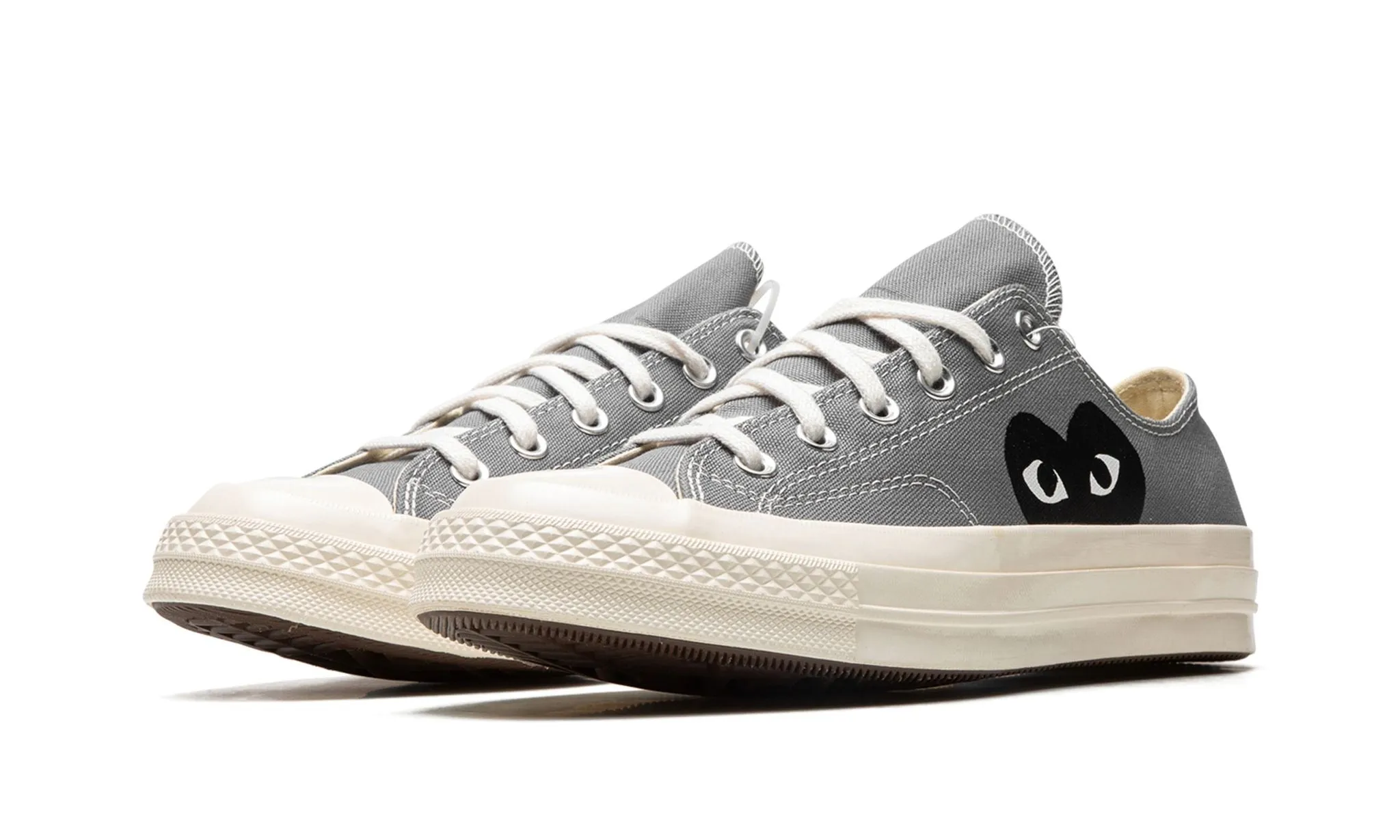 COMME DES GARÇONS PLAY CONVERSE CHUCK TAYLOR LOW STEEL GREY