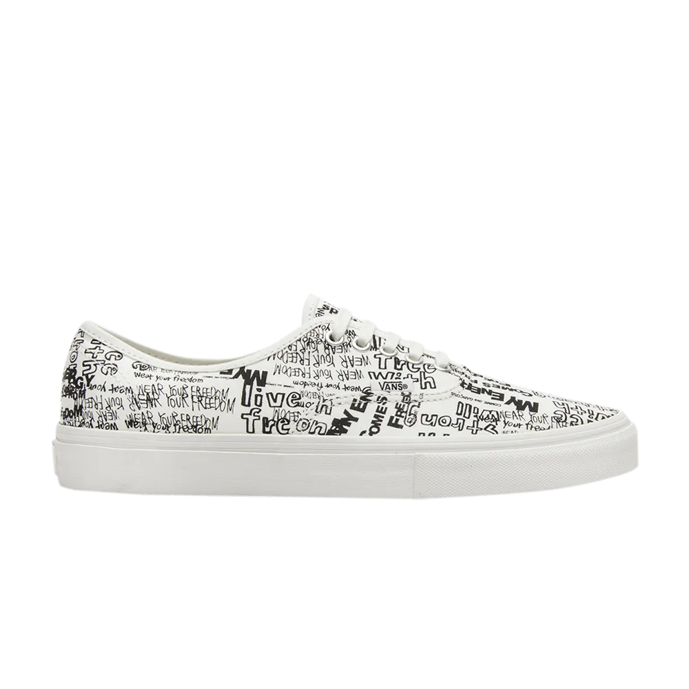 Comme des Garçons x OG Authentic LX Vans sneakers, white