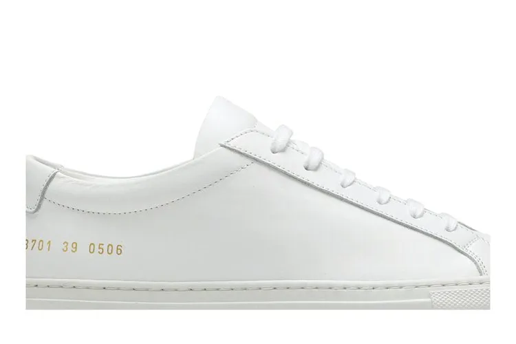 Common Projects Wmns Achilles Low 'White' Sneakers, White