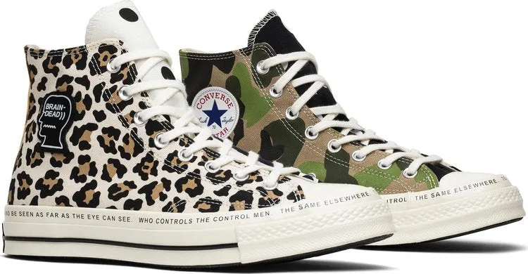 Converse Brain Dead x Chuck 70 Hi Brain Dead sneakers, multicolor