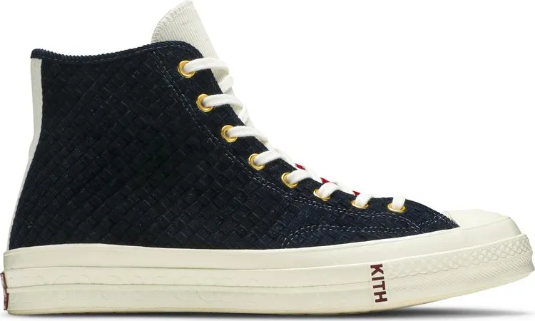 Converse Kith x Bergdorf Goodman x Chuck 70 High Total Eclipse sneakers, blue