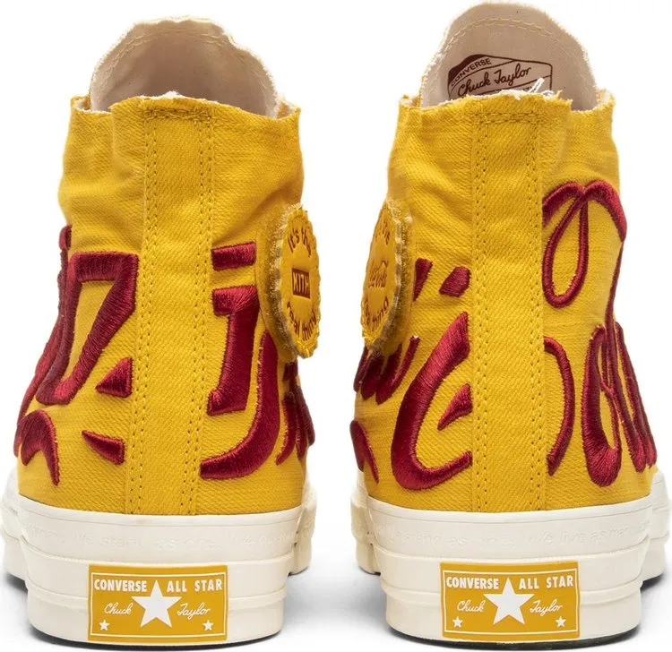 Converse Kith x Coca-Cola x Chuck 70 Hi China sneakers, yellow