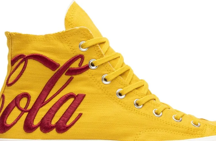 Converse Kith x Coca-Cola x Chuck 70 Hi China sneakers, yellow