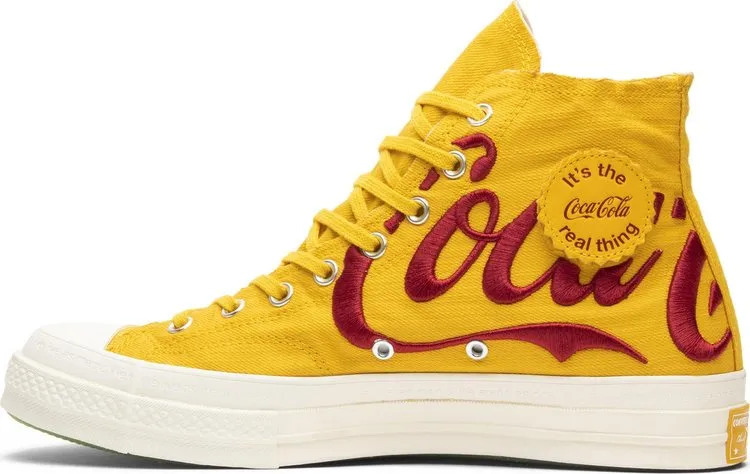 Converse Kith x Coca-Cola x Chuck 70 Hi China sneakers, yellow