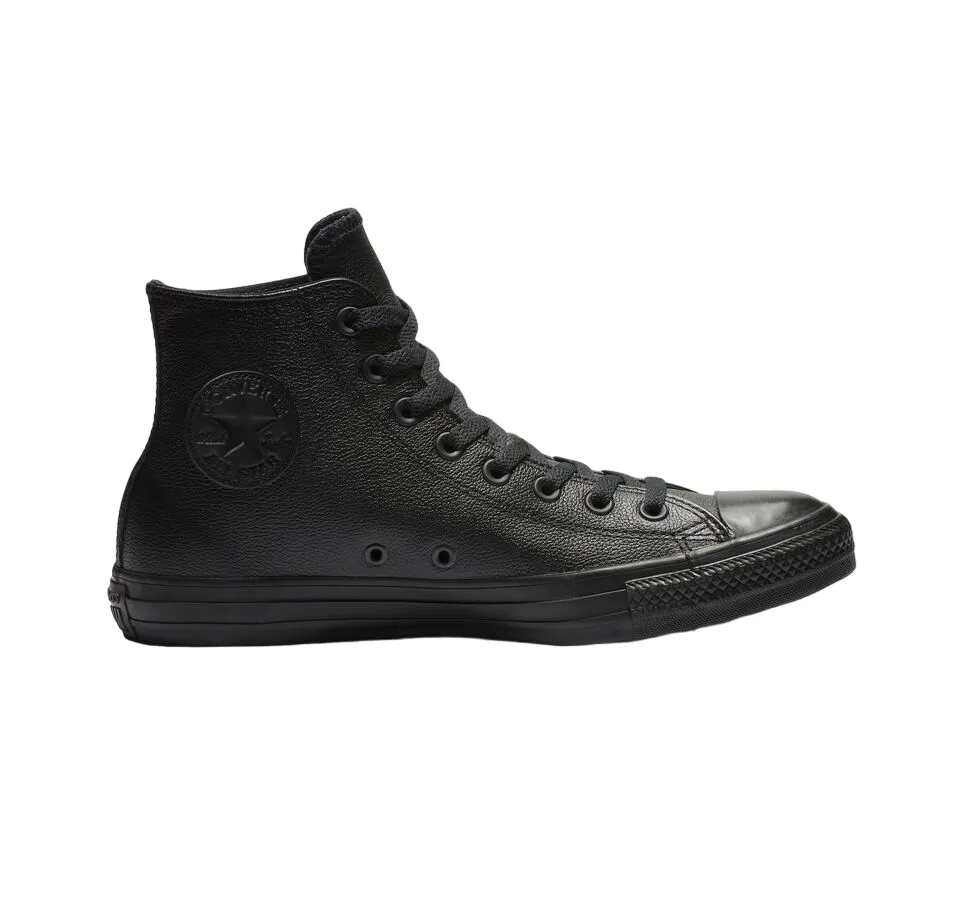 Converse sneakers alta alla caviglia Chuck Taylor All Star Mono Leather CT Hi 132170C nero