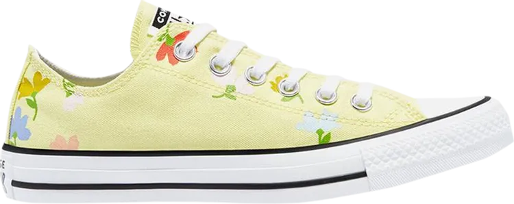 Converse Wmns Chuck Taylor All Star Low Garden Party Sneakers, Yellow