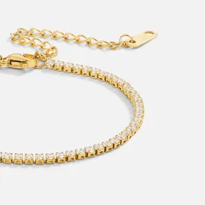 Cordelia Gold Tennis Bracelet