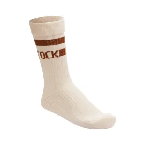 Cotton Tennis Socks Eggshell