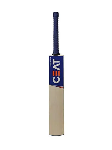 Cricket Bat Wooden (Natural, Size - 6, Not Recommended for Leather Ball), Color & Sticker May Vary