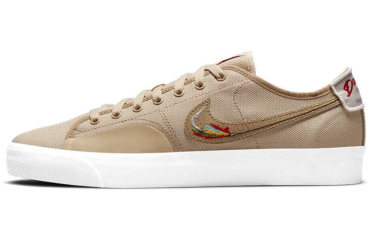 Daan Van Der Linden x Nike SB Blazer Court Grain sneakers, brown