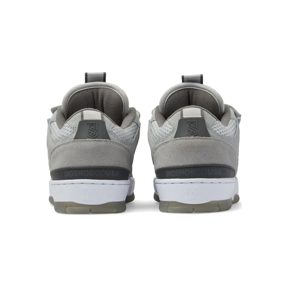 DC 'JS1' Skate Shoes (Grey / Grey / Grey)