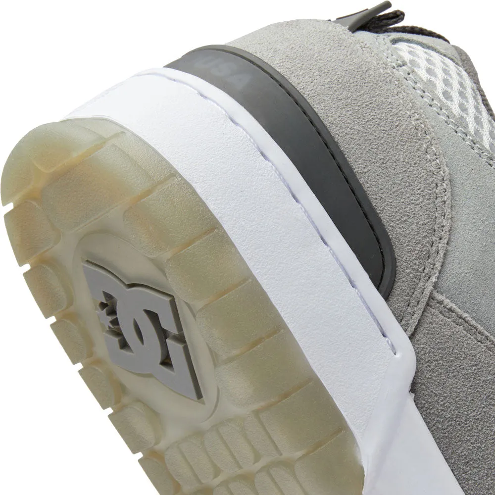 DC 'JS1' Skate Shoes (Grey / Grey / Grey)