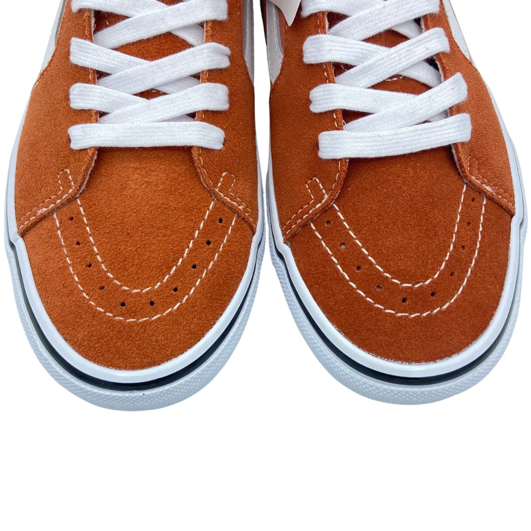 DISCOLORED Vans Sk8-Hi Burnt Ochre Orange Skate Shoes NO BOX*