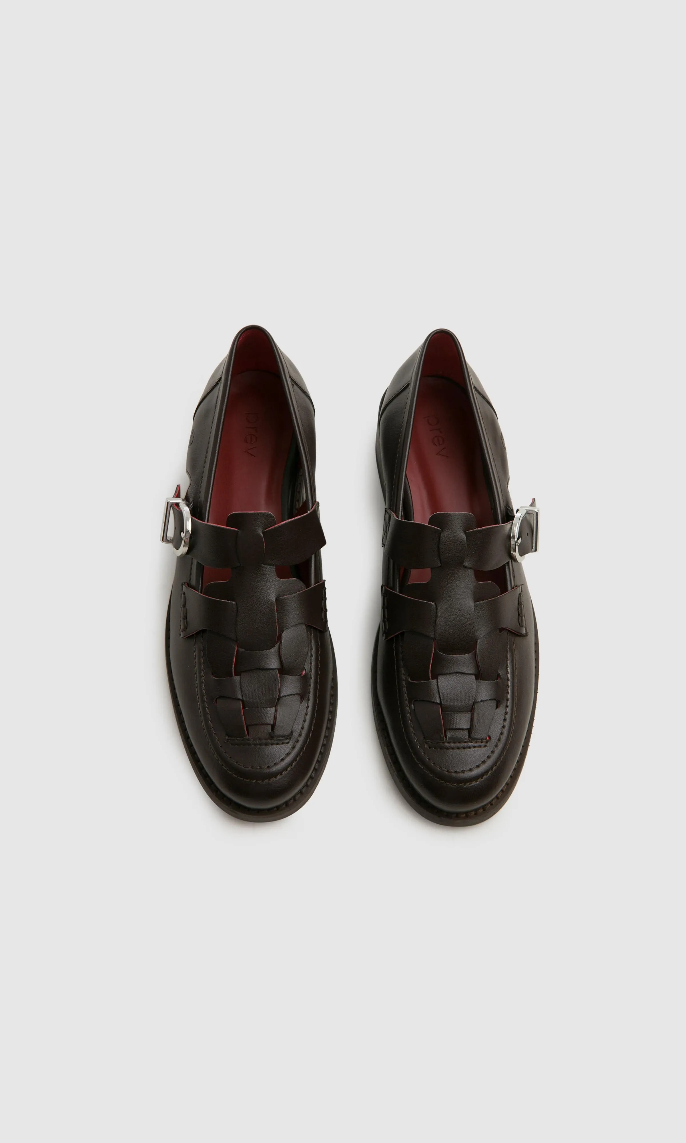 Dorothy Apple Leather Vegan Shoes | Brown