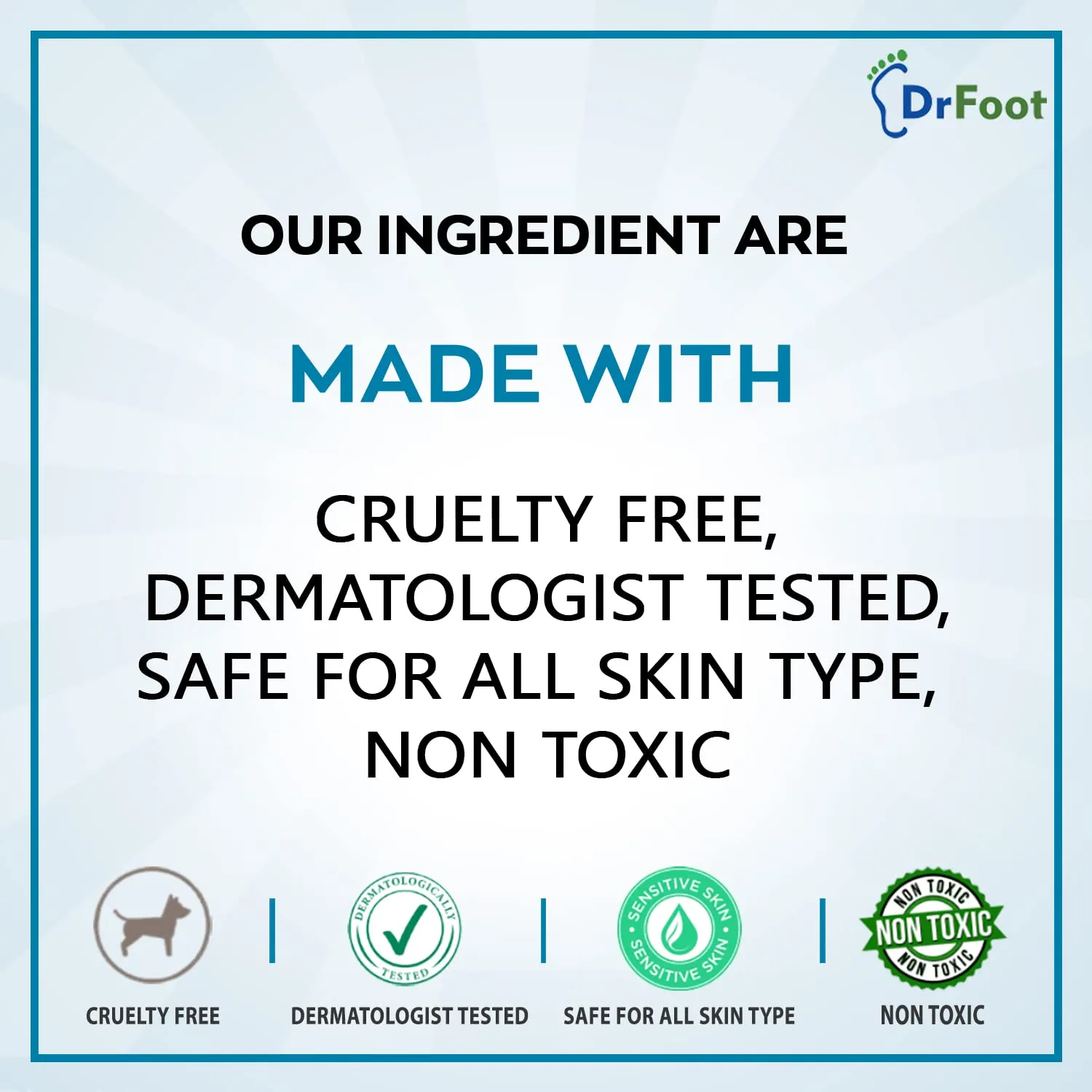 Dr Foot Foot Scrub Soap Repair Dry Cracked Heels, Dead Skin & Calluses Remover with Almond & Pure Aloe Vera Extracts – 100gm - Pack of 2 - (Pack of 3)