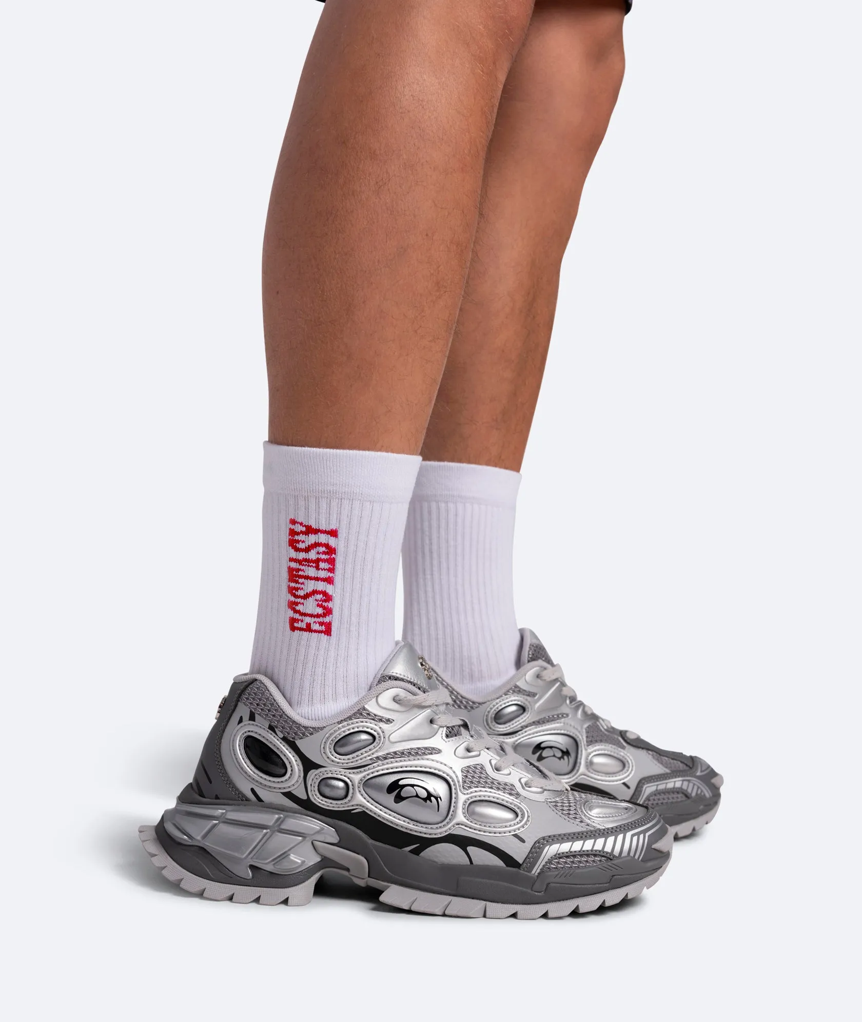 ECSTASY TENNIS SOCKS - WHITE