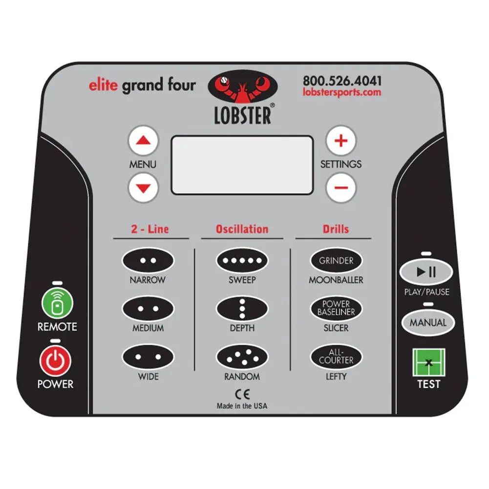 Elite Grand Four with 20-Function Remote Control