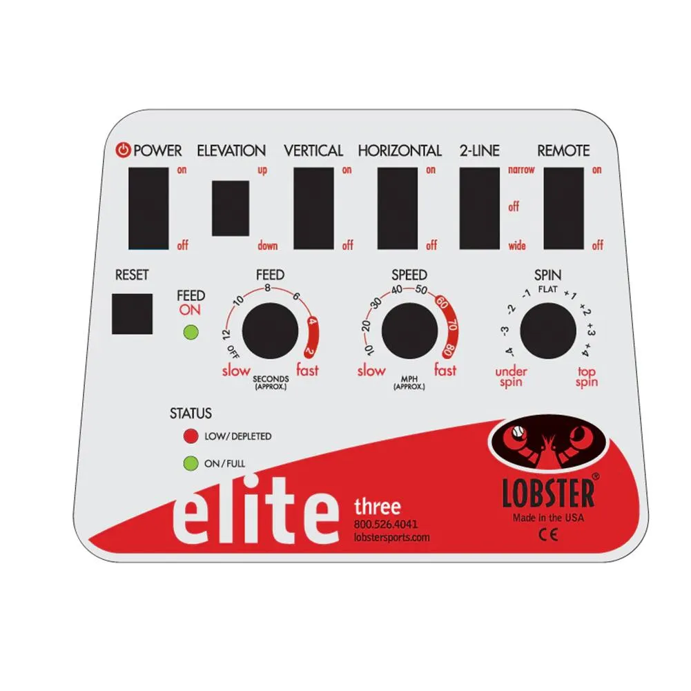 Elite Three with 10-Function Remote Control