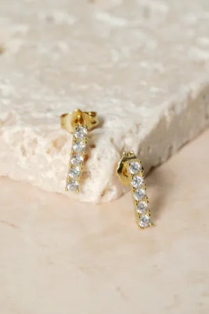 Eugenie Pavé Tennis Earrings