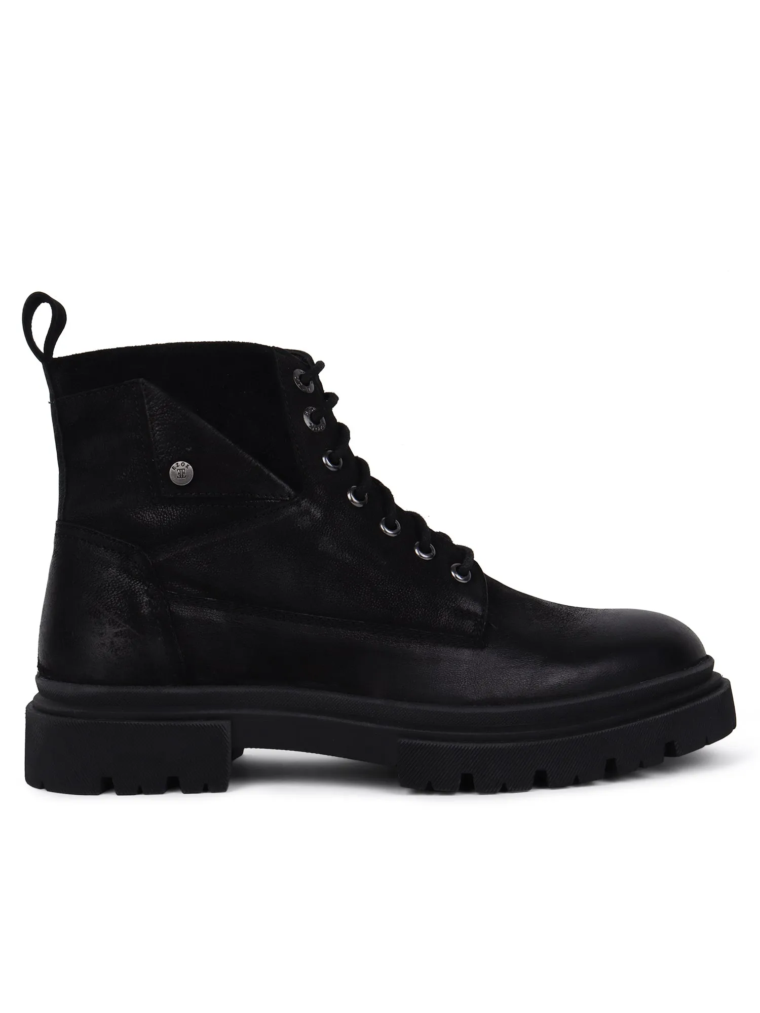 Ezok Black Stan Casual Boots Shoes