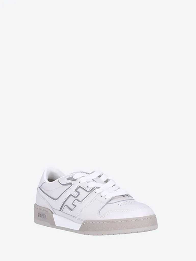 Fendi match mix vitello logo sneakers