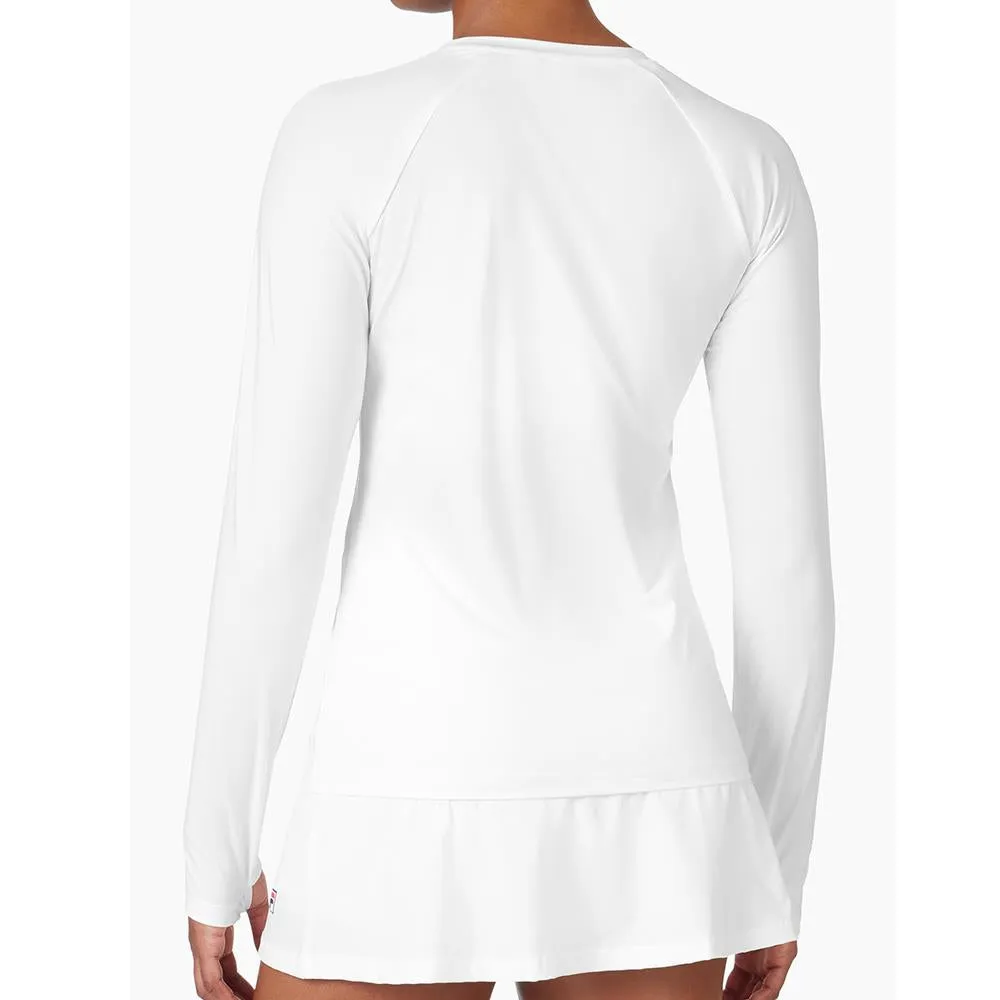 Fila Women's Essentials UV Blocker Long Sleeve - White