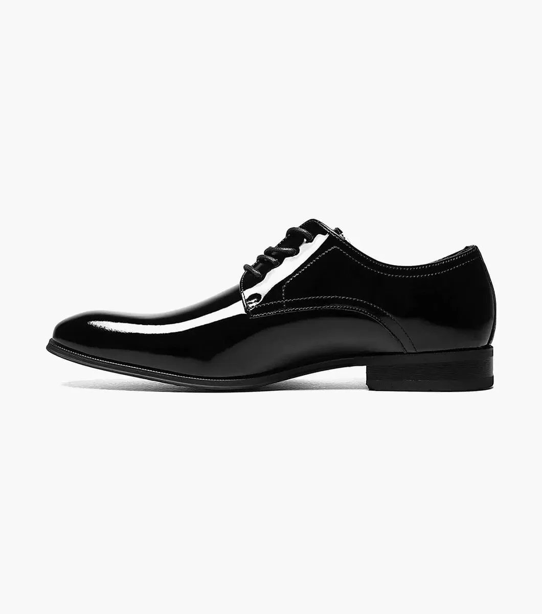 Florsheim Tux Plain Toe Oxford Shoe - Black Patent