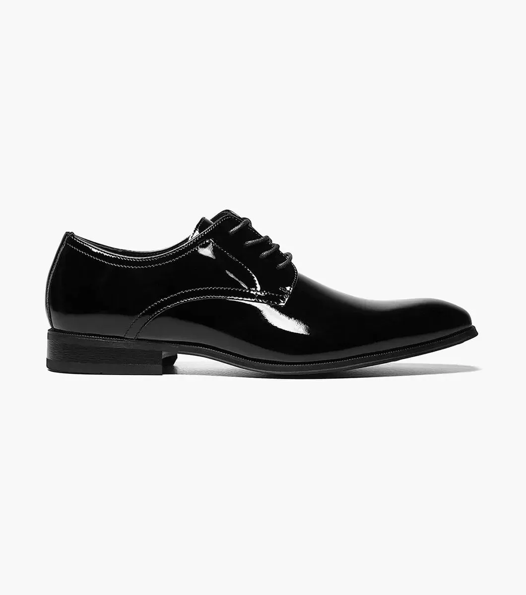 Florsheim Tux Plain Toe Oxford Shoe - Black Patent